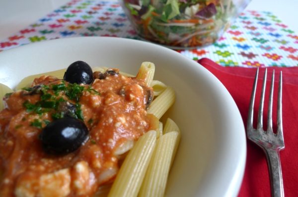 Penne mit Tomaten