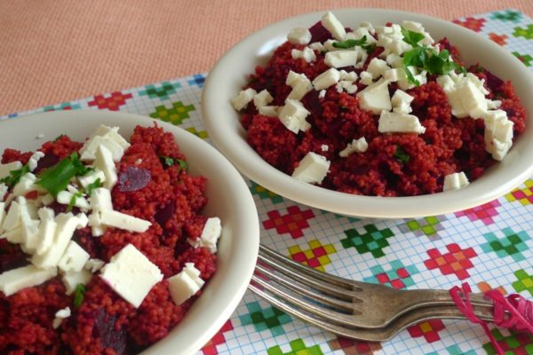 Rote-Rüben-Couscous