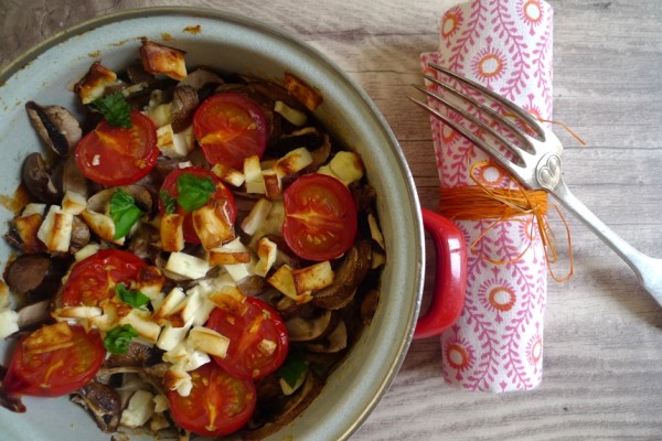 Polenta mit Champignons