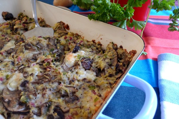 Rustikale Kartoffelpfanne