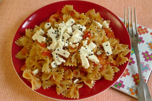 Pasta mit Tomaten
