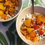 Hirse mit Joghurt und Marillen