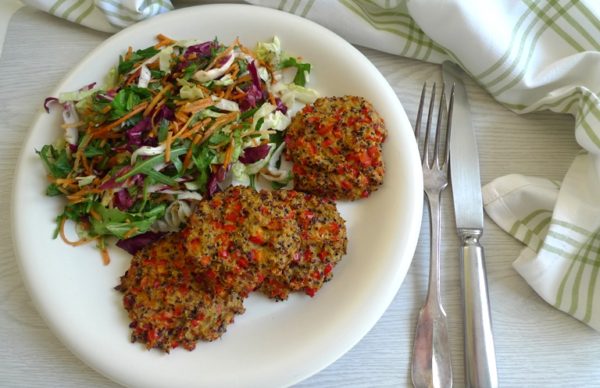 Quinoa-Thunfisch-Taler