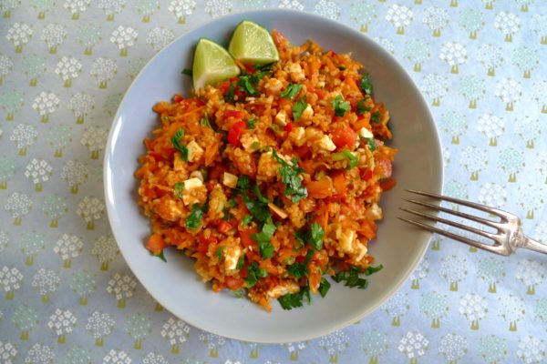 Bulgursalat mit Wassermelone